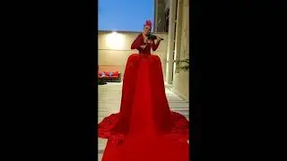 Musician in Giant Skirt in Dubai, UAE - Scream Entertainment