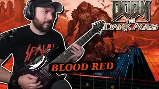 Doom Dark Ages OST - Blood Red (Finishing Move Inc.) | Rocksmith Guitar Cover