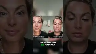 IT Cosmetics Superhero Mascara vs. Tartelette XL: Lash Battle! #shorts