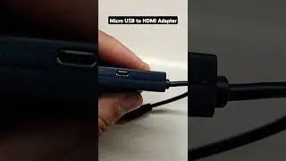 Micro USB to HDMI Adapter
