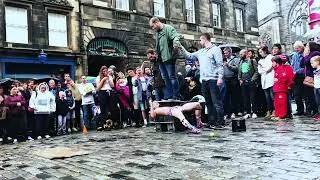 Edinburgh Fringe festival - Stunt performance