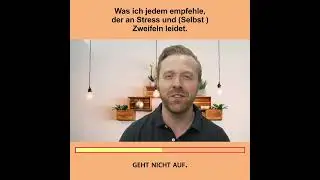 Business-Stress & emotionale Zweifel &uuml;berwunden - David Newman Erfahrungsbericht