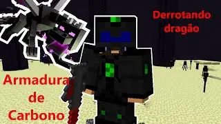 IC&sup2; #EP13 Armadura de Carbono e Enfrentando o Drag&atilde;o do Ender