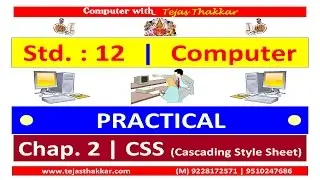 Std. 12 | Chap. 2 CSS (Cascading Style Sheet)