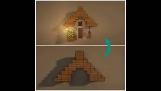 Roof Shapes In Minecraft|| Roof Designs In Minecraft 😍🔥🔥|| #shorts #minecraft