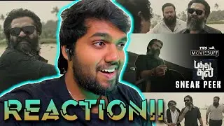 Pathu Thala Seak Peek | REACTION | Silambarasan TR | A. R Rahman | Gautham Karthik | Obeli.N.Krishna