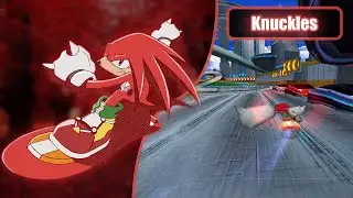 Sonic Riders | World grand prix | Knuckles Gameplay
