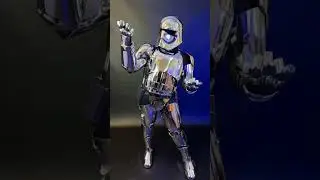 💥 She Levels Up to Captain Phasma in 20 Seconds 🚀
