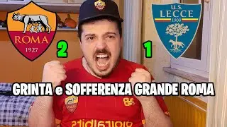 ROMA-LECCE 2-1 | SMALLING IMPERIOSO e GOL SU RIGORE DYBALA GRANDE ROMA