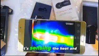 Unboxing SEEK Compact XR Thermal Camera And Short Review And Usage