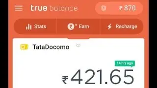 Hack true balance app 2017 -earn unlimited money with proof -free jio recharge