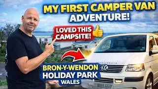First Time Campervanning in my VW T5 in WALES - Bron-y-Wendon Holiday Park.