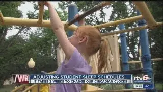 Back to school: Adjusting sleep schedules for students