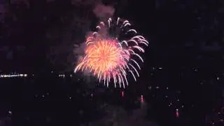 Lake Geneva Firework Show By Drone