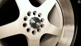 59North Wheels D-004 White Polished Lip wheel presentatnion Sidovskicom