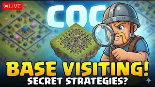 LIVE | War Attacks + Base Visit + League Hits + Clan Rush Event Grind | Rusher Gaming