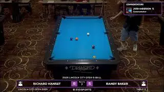 RICHARD HANSET vs RANDY BAKER - LINCOLN CITY OPEN - TABLE 3 | EvoSports