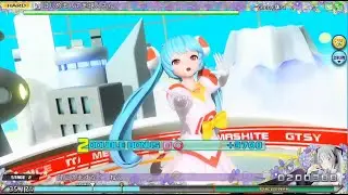 【Project DIVA Arcade FT】はじめまして地球人さん HARD PERFECT