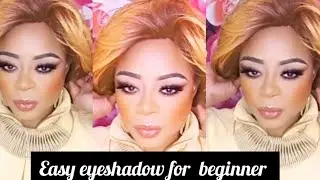 easy eyeshadow for beginner/it's clarice