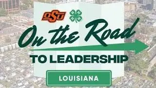 Day 1 of The Road To Leadership Trip with Louisiana 4-H!