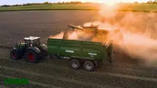 Wheat Harvest in Germany with Stronga, John Deere & Claas