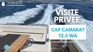 Cap Camarat 12.5 WA &ndash; Le luxe sportif par Jeanneau | Essai avec Espace Power &agrave; Cannes Port Canto