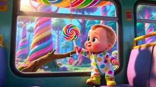 Learn ABC in Candy Town 🍭🎶 Fun Alphabet Song for Kids | Sweet Learning Adventure