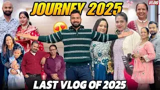 Our Journey of 2025 🥰😍 || Last vlog 2025 || priya jeet vlogs #couplevlogs 