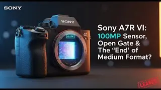 Sony A7R VI Leaked: 100MP Sensor, Open Gate & The 