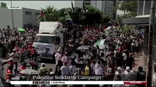 Palestine Solidarity Campaign held in CPT - Mariska Botha has more