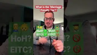 The &lsquo;Marriage Penalty Tax&rsquo; Example #tax #finance #shorts