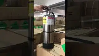 F-500 EA 6 Liters UL711 Certified Stainless Steel Fire Extinguisher