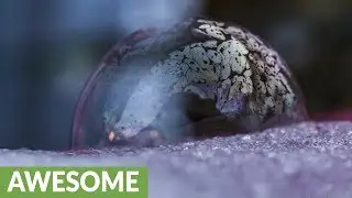 Winter is coming, so learn how to make frozen bubbles!