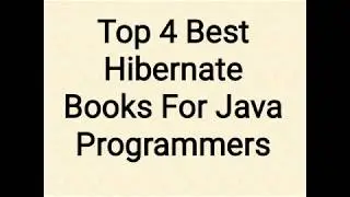 Top 4 Best Hibernate Books for Java Programmers