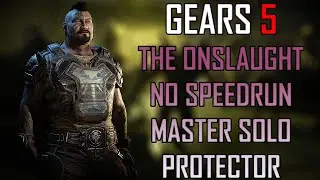 Gears 5 Master Solo Escape - The Onslaught No Speedrun (Protector)