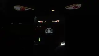 Upgrade your ride with devil eyes led matrix #compactcarmods