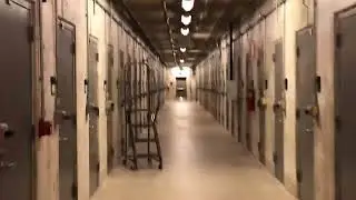 Quick trip past 124 nitrate film vaults at the Library of Congress.
