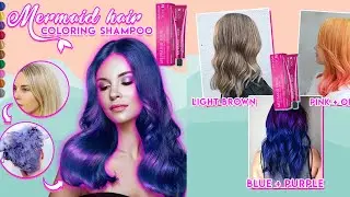 Mermaid Hair Coloring Shampoo