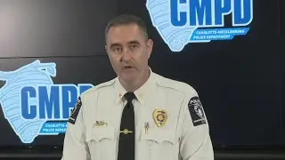 Raw Video: CMPD 2025 mid-year crime report