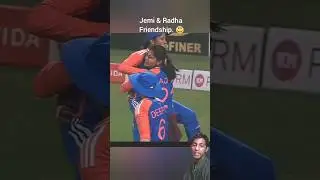 Jemi Radha Friendship ❤❤ Mahila cricket #wpl2025#cricket #wpl  #shots#jemi #friends  #tranding#radha