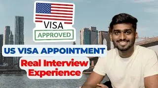 US Visa Appointment Booking Explained + Real Interview Questions