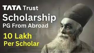 JN TATA scholarship 2023 | PG Scholarship For Abroad Study | Abroad Study Scholarship #schoalrship