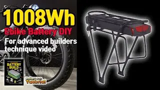 Folding A Big Battery Pack Technique  : E-bike Books Advanced Course -