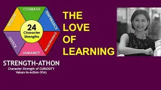 Strengthathon | LOVE OF LEARNING | VIA Character Strengths | Wisdom Virtue | Profile | Finder | Joy