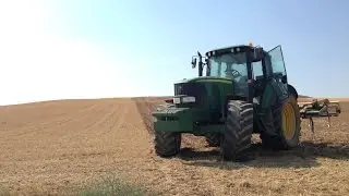 John Deere 6820 & Chisel  {GoPro} [HD]