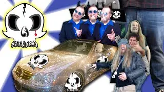 A Trip Through Infomercial Insanity | DbyD Skull Logo Sticker v2 Infomercial