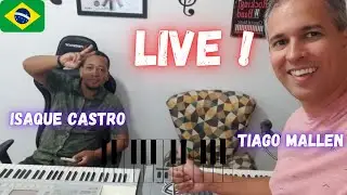 LIVE - GROOVE TECLADISTICO -   (COM TIAGO MALLEN E ISAQUE CASTRO) #108 #live