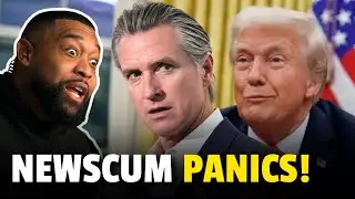 Newsom HAS PANIC ATTACK After Trump GOES NUCLEAR With NEW FRAUD Investigation
