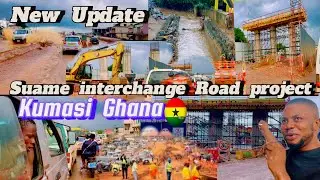 Fresh Update | On Suame interchange Road Project Kumasi Ghana🇬🇭The Work Is Progressing | watch