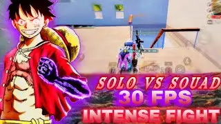 WHEN YOUR DIVICE CAN'T SUPPORT YOU 🥺 IN BGMI | 30 FPS INTENSE FIGHT ❤️ #bgmi #pubgmobile #trendings 